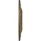 Ekena Millwork Bordeaux Ceiling Medallion (Fits Canopies up to 3 1/4"), 22 5/8"OD x 1 3/4"P, Mississippi Mud CM22BOMMF - alternate 4